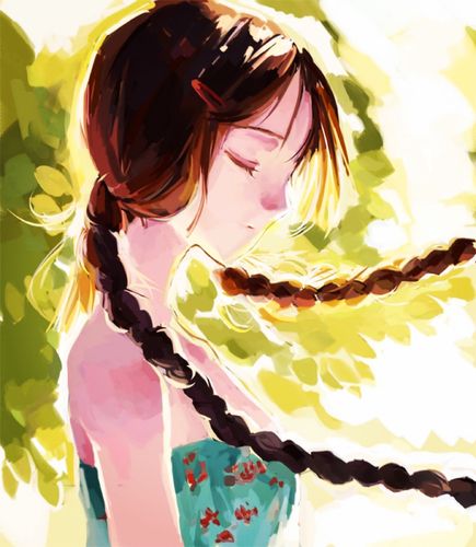 麻花辮動(dòng)漫，自然美景探險(xiǎn)之旅啟程