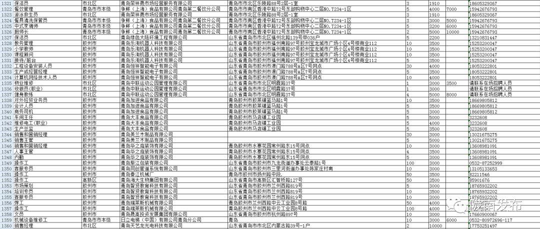 青島招聘信息大揭秘，熱門崗位探尋職場新機遇