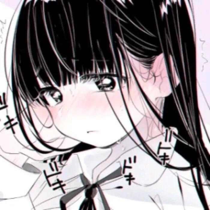 黑白女生動(dòng)漫頭像，心靈與自然的美景之旅