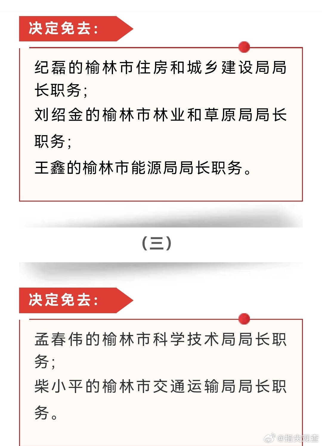 陜西榆林市委最新任免及其背后的故事